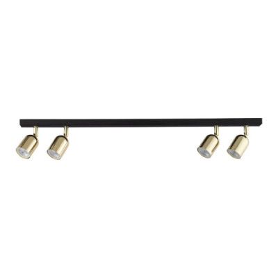 Top black gold lampa sufitowa 4 5619 - TK Lighting