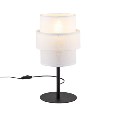 Calisto white lampka nocna 1 5893 - TK Lighting