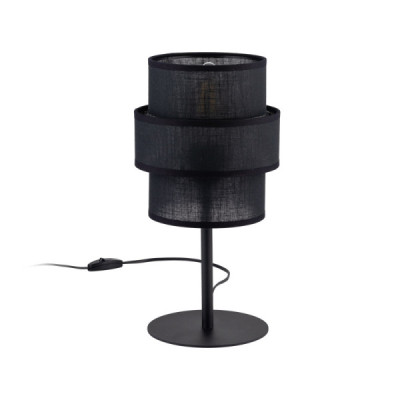 Calisto black lampka nocna 1 5895 - TK Lighting