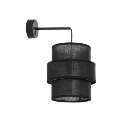 Calisto black kinkiet 1 5955 - TK Lighting