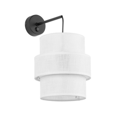 Calisto white kinkiet 1 5956 - TK Lighting