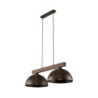 Oslo brown lampa wisząca 2 4507 - TK Lighting