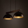 Oslo brown lampa wisząca 2 4507 - TK Lighting