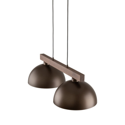 Oslo brown lampa wisząca 2 4507 - TK Lighting