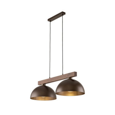 Oslo brown lampa wisząca 2 4507 - TK Lighting