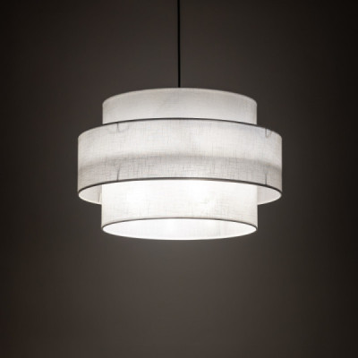 Calisto white lampa wiszaca 3 500 5363 - TK Lighting