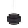 Calisto black lampa wiszaca 3 500 5099 - TK Lighting