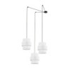 Calisto white lampa wiszaca 3 5975 - TK Lighting