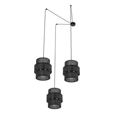 Calisto black lampa wisząca 3 5976 - TK Lighting