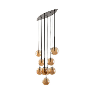 Estera brown lampa wisząca 9 6149 - TK Lighting