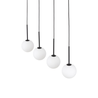 Martin black white lampa wisząca 4 4503 - TK Lighting