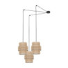 Calisto juta lampa wisząca 3 5403 - TK Lighting