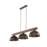 Oslo brown lampa wisząca 3 6299 - TK Lighting