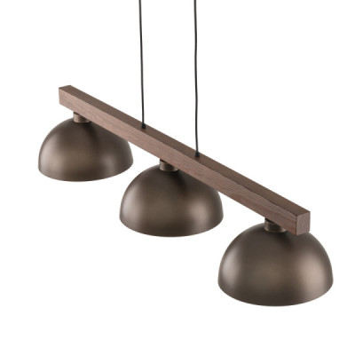 Oslo brown lampa wisząca 3 6299 - TK Lighting