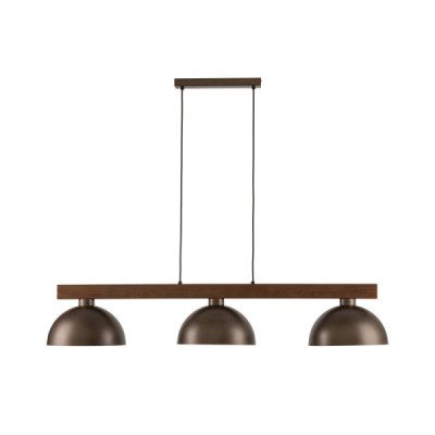 Oslo brown lampa wisząca 3 6299 - TK Lighting