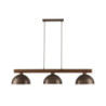 Oslo brown lampa wisząca 3 6299 - TK Lighting