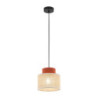 Duo juta brown lampa wiszaca 1 2785 - TK Lighting