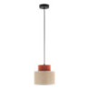 Duo juta brown lampa wiszaca 1 2785 - TK Lighting