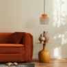 Duo juta orange lampa wiszaca 1 3255 - TK Lighting