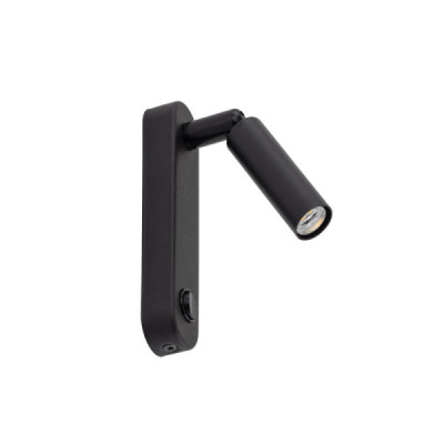 Enzo long black kinkiet 1 6621 - TK Lighting