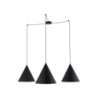 Cono black lampa wisząca 3 l 6629 - TK Lighting