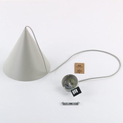 Cono beige lampa wisząca 1 m 6631 - TK Lighting