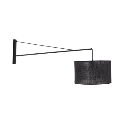 Glorii black kinkiet 1 6639 - TK Lighting