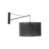 Glorii black kinkiet 1 6639 - TK Lighting