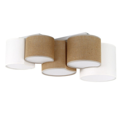 Mona juta lampa sufitowa 5 5909 - TK Lighting