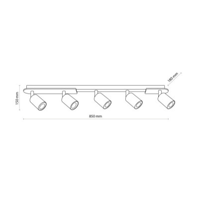 Cover wood lampa sufitowa 5 5777 - TK Lighting