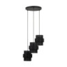 Calisto black lampa wisząca 3 koło 5981 - TK Lighting