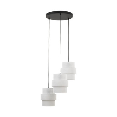 Calisto white lampa wisząca 3 koło 6018 - TK Lighting