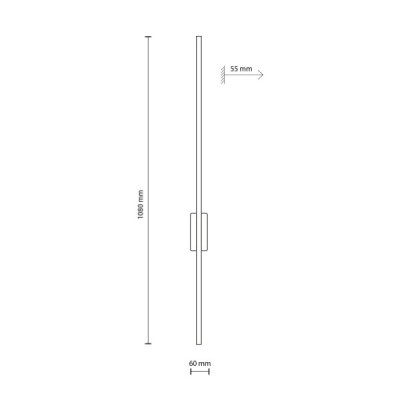 Flash wood sosna kinkiet 1 led l 6411 - TK Lighting