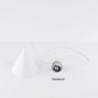 Cono white lampa wisząca 1 s 10007 - TK Lighting