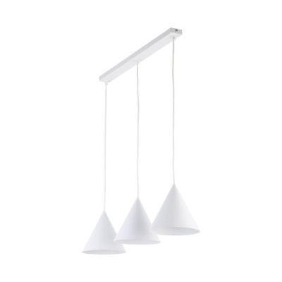 Cono white lampa wisząca 3 listwa 10011 - TK Lighting