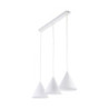 Cono white lampa wisząca 3 listwa 10011 - TK Lighting