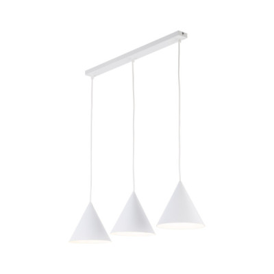 Cono white lampa wisząca 3 listwa 10011 - TK Lighting