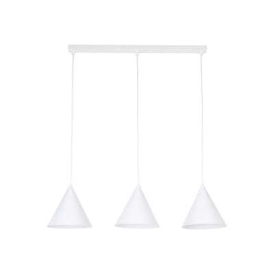 Cono white lampa wisząca 3 listwa 10011 - TK Lighting