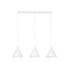 Cono white lampa wisząca 3 listwa 10011 - TK Lighting