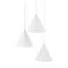 Cono white lampa wisząca 3 koło 10012 - TK Lighting