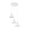 Cono white lampa wisząca 3 koło 10012 - TK Lighting