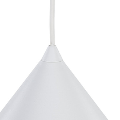 Cono white lampa wisząca 1 xl 10010 - TK Lighting