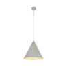 Cono beige lampa wisząca 1 l 10056 - TK Lighting