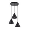 Cono black lampa wisząca 3 koło s 10067 - TK Lighting