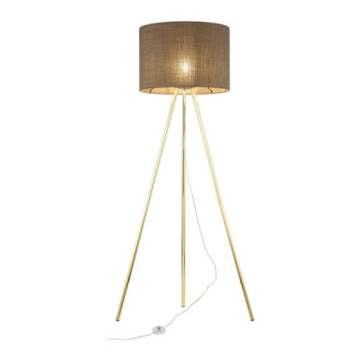 Umberto brown gold lampa podłogowa 1 16032 - TK Lighting