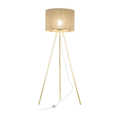 Umberto linen gold lampa podłogowa 1 16036 - TK Lighting