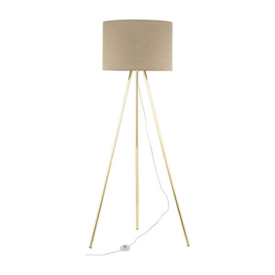 Umberto linen gold lampa podłogowa 1 16036 - TK Lighting