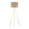 Umberto linen gold lampa podłogowa 1 16036 - TK Lighting