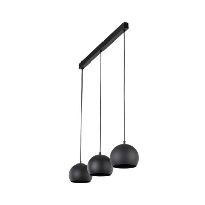 Zoe black lampa wiszaca 3 s 10169 - TK Lighting