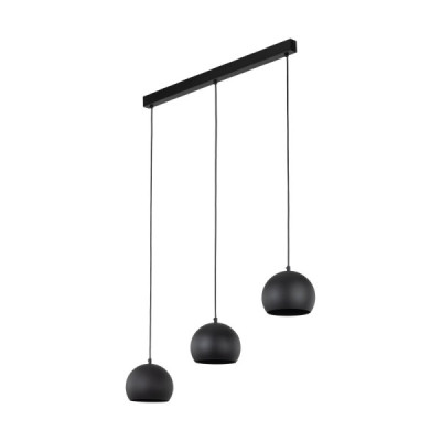 Zoe black lampa wiszaca 3 s 10169 - TK Lighting